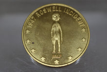 Load image into Gallery viewer, 1999 International UFO Museum and Reasearch Center Challenge Coin - Used