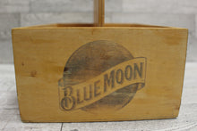 Load image into Gallery viewer, Blue Moon Wooden Crate - 9" x 6" - Used