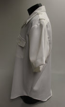 Load image into Gallery viewer, US Navy Creighton Short Sleeve White Button Up Dress Shirt - Size: 17-17.5 XL