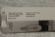 Load image into Gallery viewer, Philips T6 15W Candelabra Base Light Bulb - Set of 4 - New