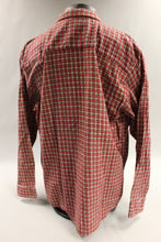 Load image into Gallery viewer, Haband Men&#39;s Button Up Plaid Shirt - XL - Red - Used