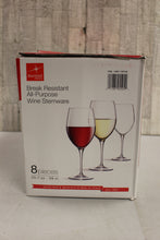 Load image into Gallery viewer, Bormioli Rocco Break Resistant 20.7 Oz. Wine Stemware - 8 pieces - New