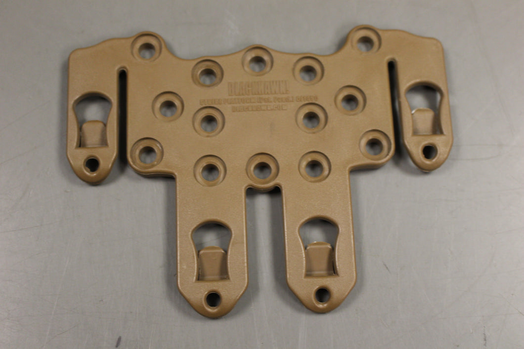 BlackHawk! Serpa Strike CQC Holster Molle Platform - Coyote Brown - CJ1450 -Used