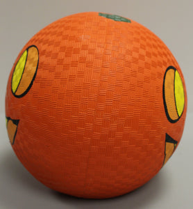 Vintage 2004 Baden Rubber 8 Inch Halloween Jack-O-Lantern Pumpkin Ball