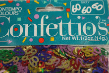 Load image into Gallery viewer, Confetti Lot - Party Hats, Masks, 60, &amp; Over The Hill - Birthday Party - New
