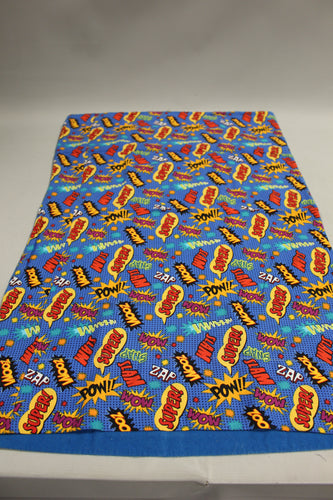 Handmade Super Hero Pillow Case Zam Pow Super - 29