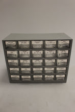 Load image into Gallery viewer, Vintage 25 Drawer Plastic Parts Hardware Organizer - Used (#1)
