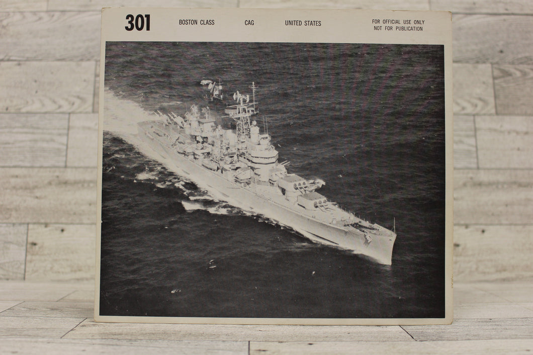 US Naval Cruiser Battleship Vessels & Aircraft ID Identification Cards - You Pick