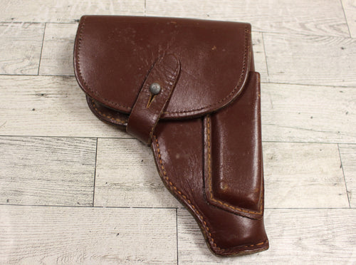 Vintage Makarov Flap Leather Holster - 1408/1678 NVA DAMW - Used