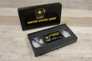 U.S. Army Welcome To The Army Basic Training VHS Video Tape - Used
