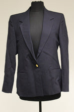 Load image into Gallery viewer, Women&#39;s Navy Blue Dress Coat, 10 Regular