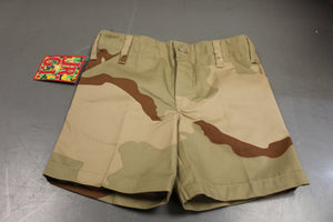 Rothco JR GI Tri Color Desert Camo Childrens Shorts, Size: Small, New