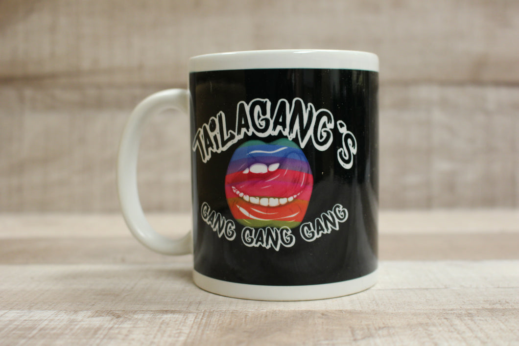 Tailgang's Gang Gang Gang Lips Coffee Mug Cup -New