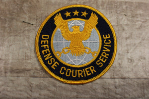 US Defense Courier Service Sew On Patch -Used