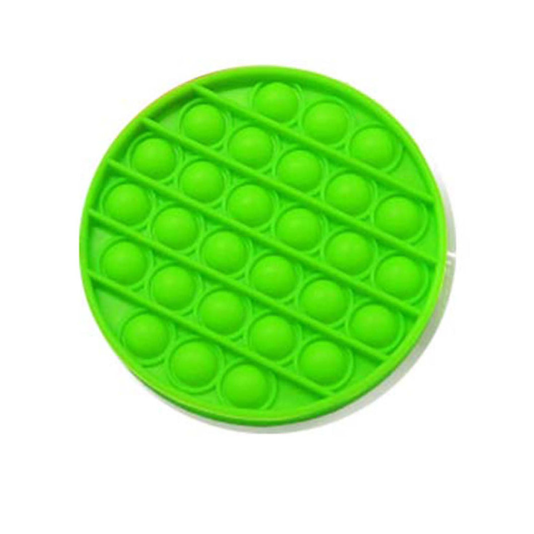 Push Bubble Sensory Fidget Toy - Pop Its Stress Relief - Silicone - Circle - New