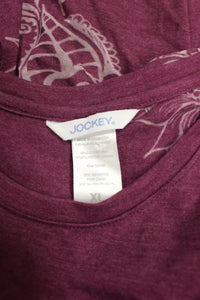 Jockey Kilter Tee Dark Magenta Size X-Large