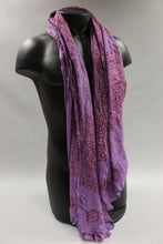 Load image into Gallery viewer, World Market 100% Rayon Scarf (Purple)