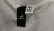 Load image into Gallery viewer, Adidas White/Grey Two Tone Hooded Windbreaker