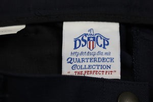 US Military DSCP Quarterdeck Women's Slacks, Size: 14WP x 29, Navy