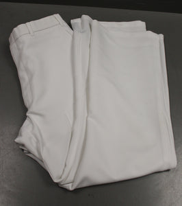 US Military Men's White Service Dress Trousers, Size: 35L, NSN 8405-01-076-0749