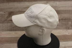 Miss To Mrs Bride Baseball Cap Hat -White -Used
