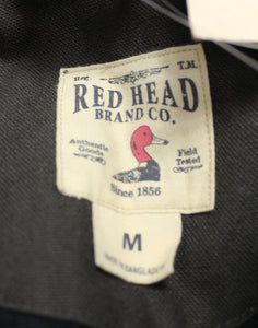 Redhead Men's Washed Canvas Hooded Jacket - Buffalo Size Medium - New