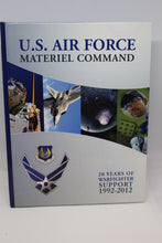 Load image into Gallery viewer, US Air Force Materiel Command Book, Warfighter Support 1992-2012