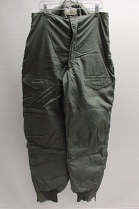 Type F-1B Extreme Cold Weather Trousers - Size: 32 - 8415-00-394-3609 - Used