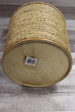 Load image into Gallery viewer, Laundry Hamper Trash Bin Décor Wooden Basket -Brown -New