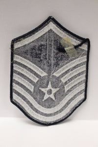 AF Air Force Embroidered Chevron Master Sergeant E-7, Small, 3.5",