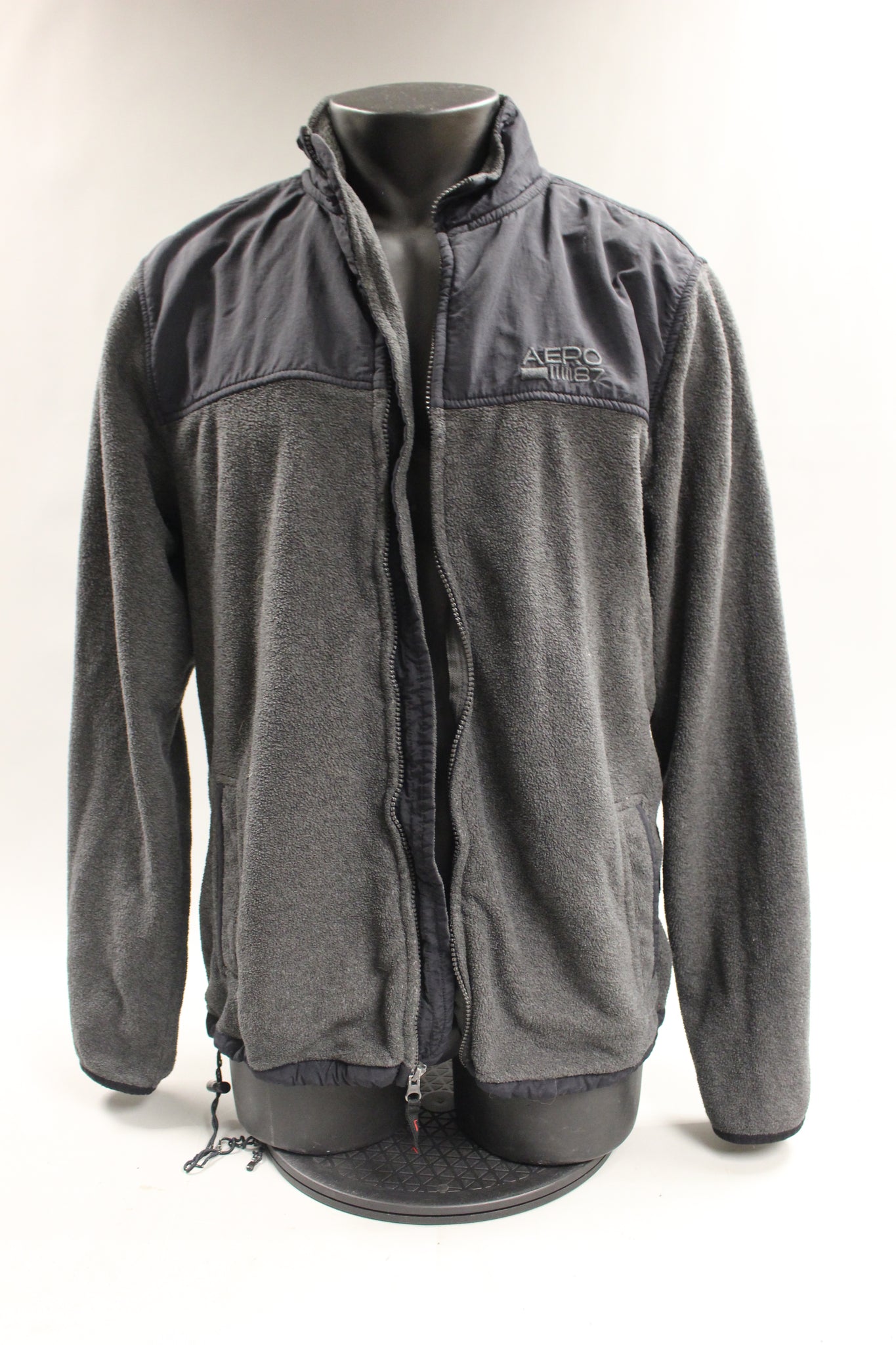 Aeropostale 1987 Zip Up Jacket Men s Size Large Used Military Steals and Surplus