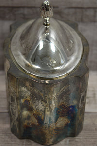 Elder Beerman Silverplated Jewelry Box - Used