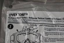 Load image into Gallery viewer, Uvex XMF Tactical Safety Googles Replacement Lens, Gray, 4240-01-632-6963, New
