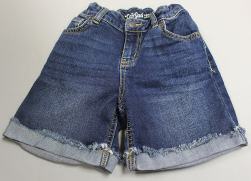 Cat & Jack Kid's Elastic Jean Shorts - Large (10/12) - NWOT