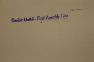Vintage Authentic and Original Candair Assembly Line Photo -Used