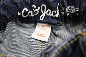 Cat & Jack Kid's Elastic Jean Shorts - Large (10/12) - NWOT