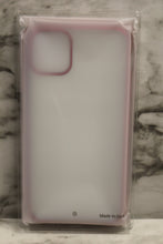 Load image into Gallery viewer, Torras iPhone 11 Pro Max Simple But Unique Smartphone Case - Clear with Red - New