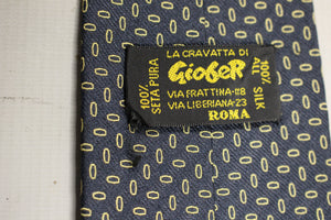 LA CRAVATTA DI Giober Silk Necktie Tie - Length 58" - Used