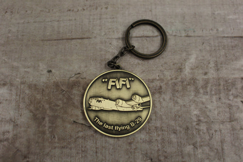 Commemorative Air Force CAF Ghost Squadron Coin Keychain -New