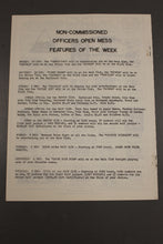 Load image into Gallery viewer, US Army Armor Center Daily Bulletin Official Notices, No 233, November 29, 1968