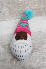 Load image into Gallery viewer, Wondershop By Target Black Santa Claus Ornament -New