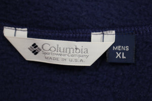 Columbia Men's NFL Coaches Club Denver Broncos Quarter Button Sweatshirt - XL