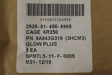 Load image into Gallery viewer, Glow Plug for a Detroit Diesel 8V71, NSN: 2920-01-456-6985, P/N:6A843G319, New!