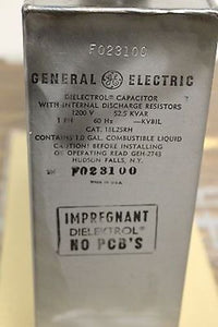 General Electric Dielectrol Capacitor, 52.5 KVAR, F023100