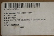 Load image into Gallery viewer, MRAP Hose Assembly - Rfgt A/C System - 4720-01-557-0344 - P/N 3008264 - New