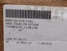 Load image into Gallery viewer, Flow Control Thermostat, NSN 6685-00-074-7194, PN 237D38, New
