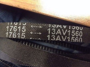 Lot of 100 Jamaica Bearings V Belts, Part# 17615, Cross Refernce W/ Gates 9610