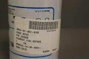 Fuel Separator Element, NSN 2910-01-022-8183, PN 2HS626, New!