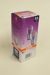 Pack of 10 OSRAM Automotive Bulbs 24V, P21/5W, BAY15d, 7537 Tail Break Light