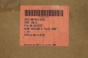 Gear Housing, NSN: 2815-00-614-6553, P/N: 40-3015152, New!